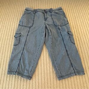 Style & Co - Cargo Carpi Blue Jeans - Size: 12P